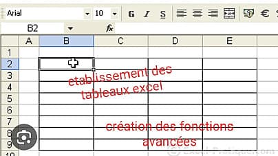 traitements de textes, excel