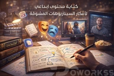 كتابه محتوي