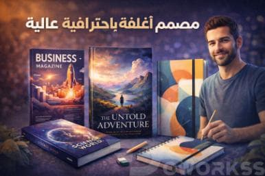 تصميم أغلفة احترافية تعكس هوية المحتوى