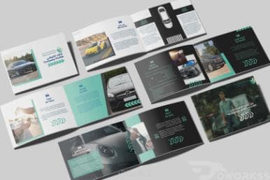 تصميم company Profile احترافي